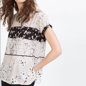 NWT Zara T-Shirt Blouse